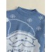 Women Christmas Thermal Knit Cartoon Santa Pattern Casual Sweaters