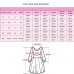 Women Christmas Heart Printing Pattern Long Sleeves Dress Skirt